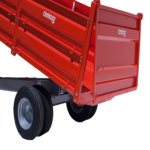  TAMPA TRASEIRA COM ABAS PARA GUIAR A SAÍDA DE CAFÉ