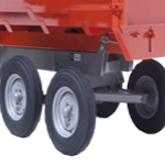   EIXO TANDEM - EXCELENTE ESTABILIDADE 